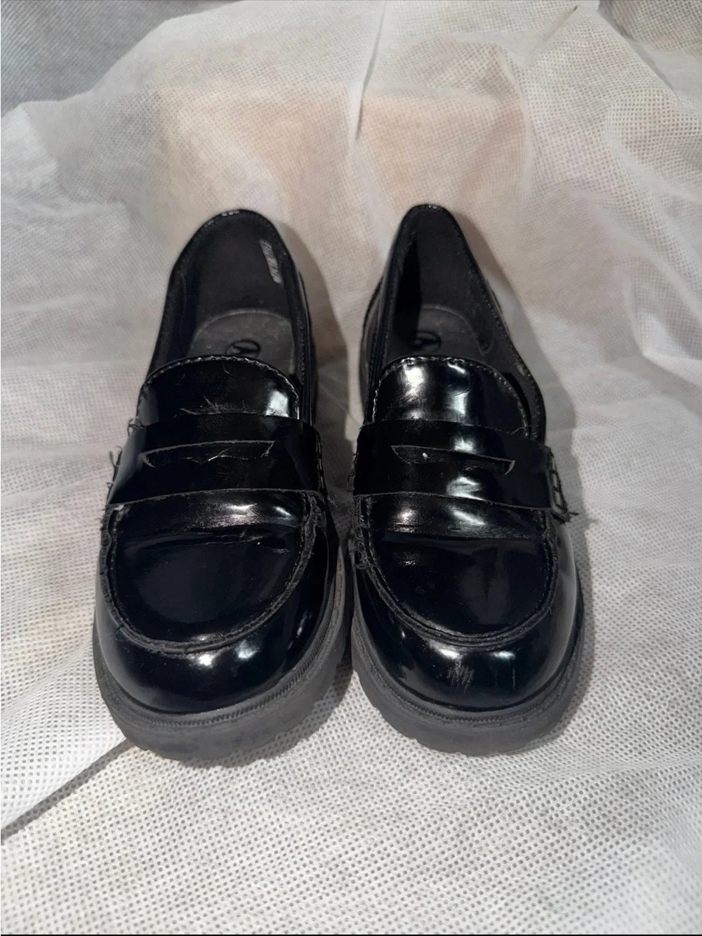 Classic Black Patent Loafer for little girls/toddler  size 10